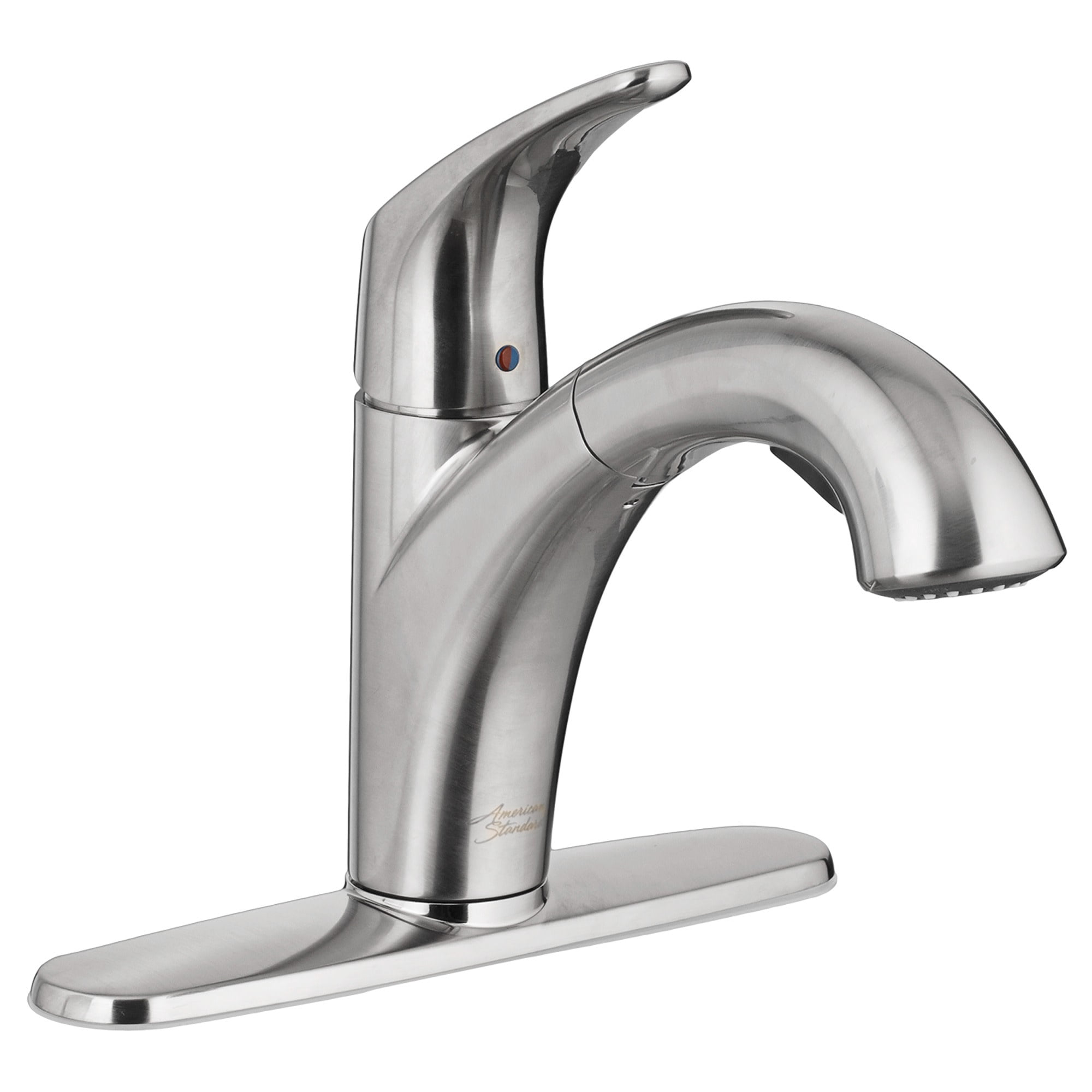 Stainless Steel Single Handle Pull-Out Kitchen Faucet