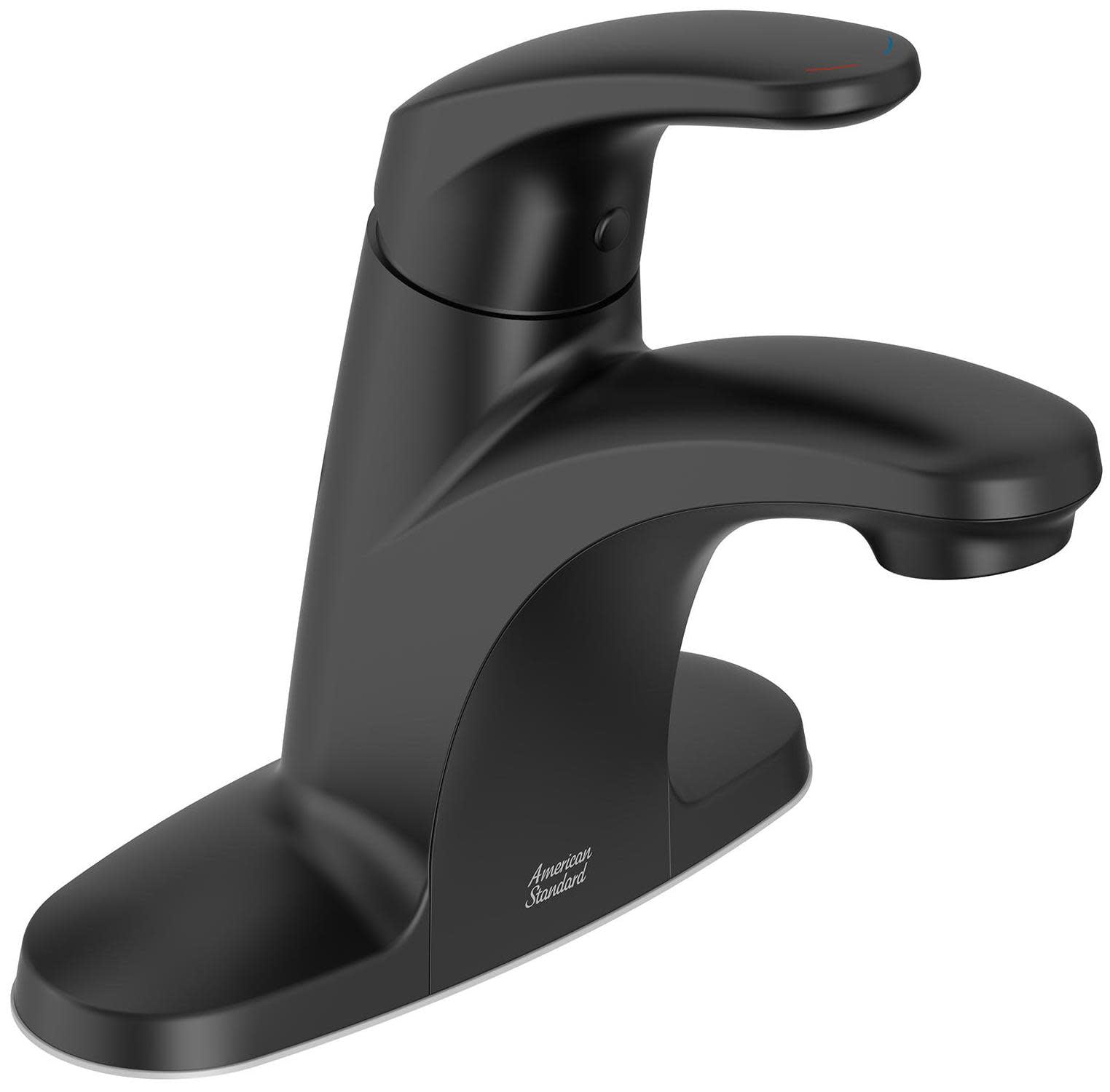 American Standard 7075004.243 Colony Pro 1.2 GPM Centerset Bathroom Faucet - Black