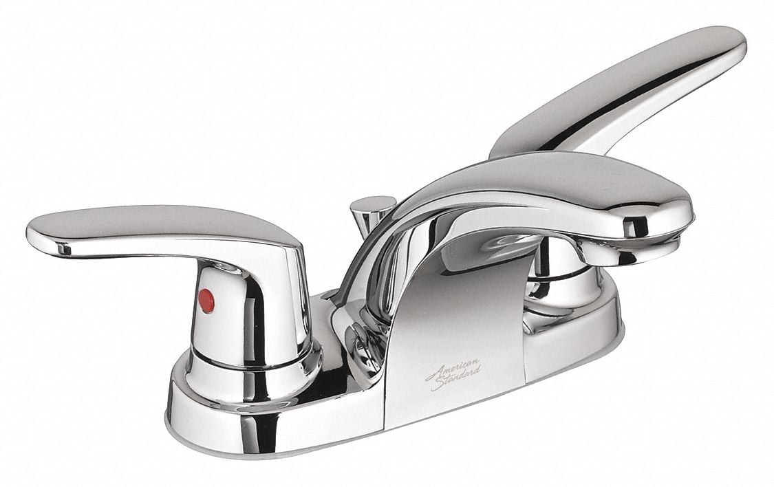 Colony Pro Polished Chrome 2-Handle Low-Arc Bathroom Faucet