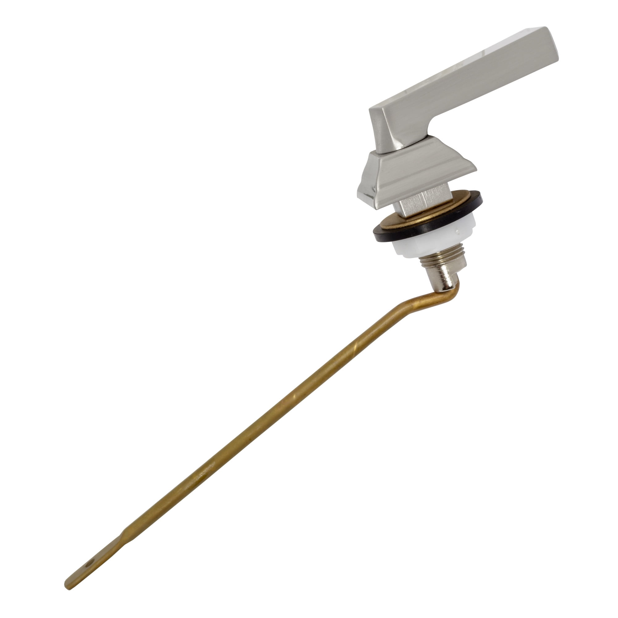 Brushed Nickel Dual-Flush Trip Lever for Town Square Toilets