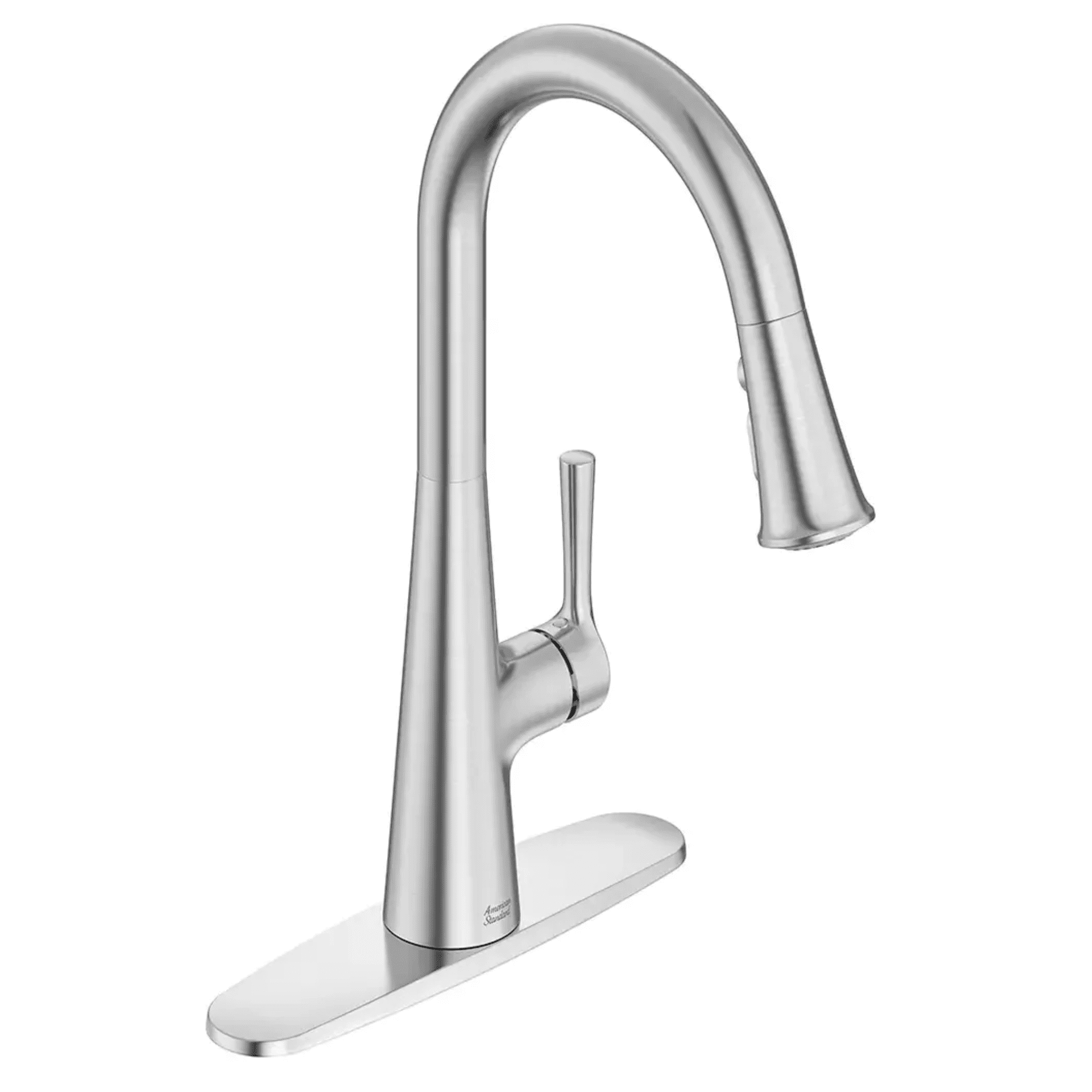 American Standard 7441300.075 Southport Pull-Down Kitchen Faucet with Sprayer, 1.8 GPM, Kitchen Faucets with Pull Down Sprayer, Stainless Steel