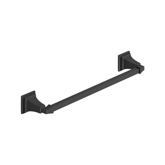 American Standard 7455.018 Ts Series 18" Towel Bar - Black