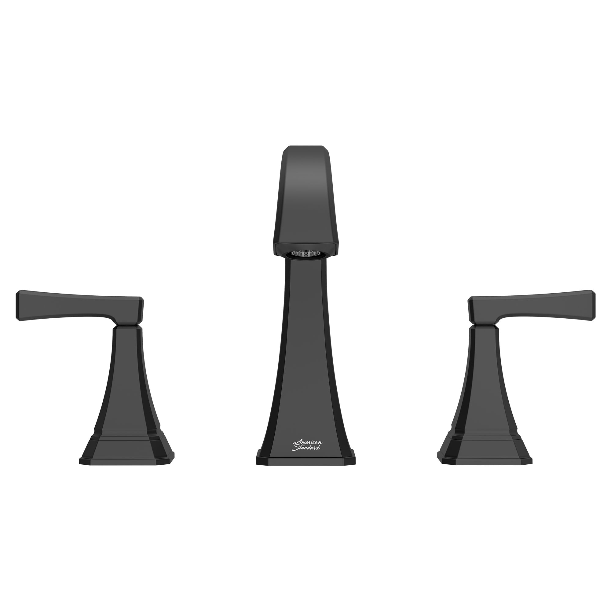 American Standard 7612807.243 Crawford 1.2 GPM Widespread Bathroom Faucet - Black