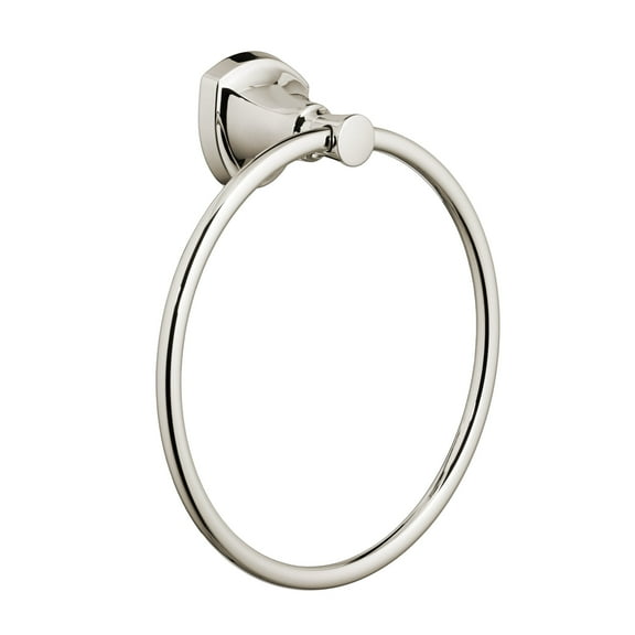 American Standard 7722.190 Estate 7" Towel Ring - Nickel