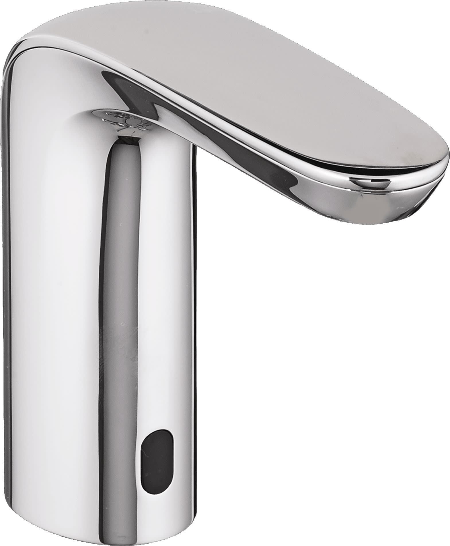 Polished Chrome Sensor Bathroom Faucet with Cast Brass Body