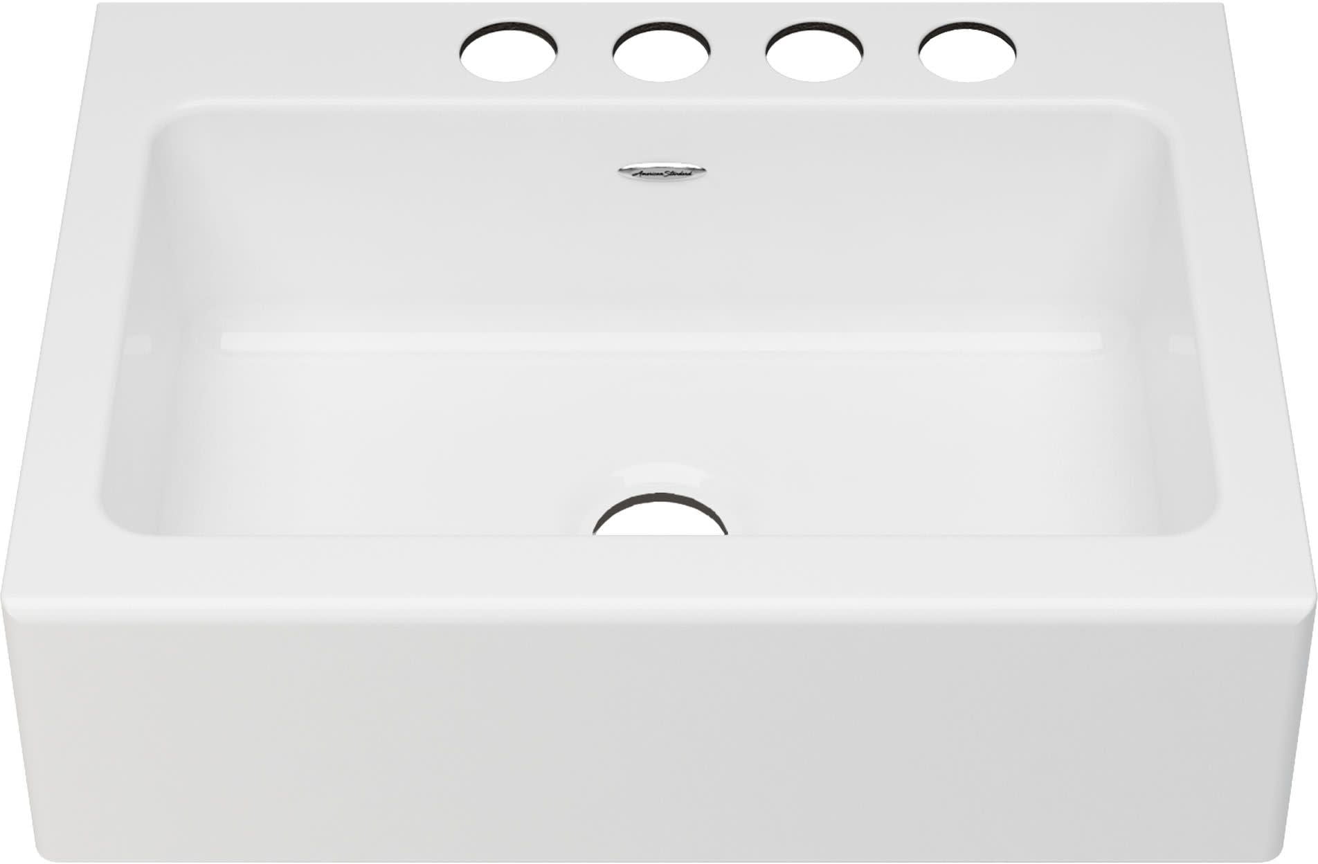 Delancey 30'' Brilliant White Cast Iron Farmhouse Kitchen Sink