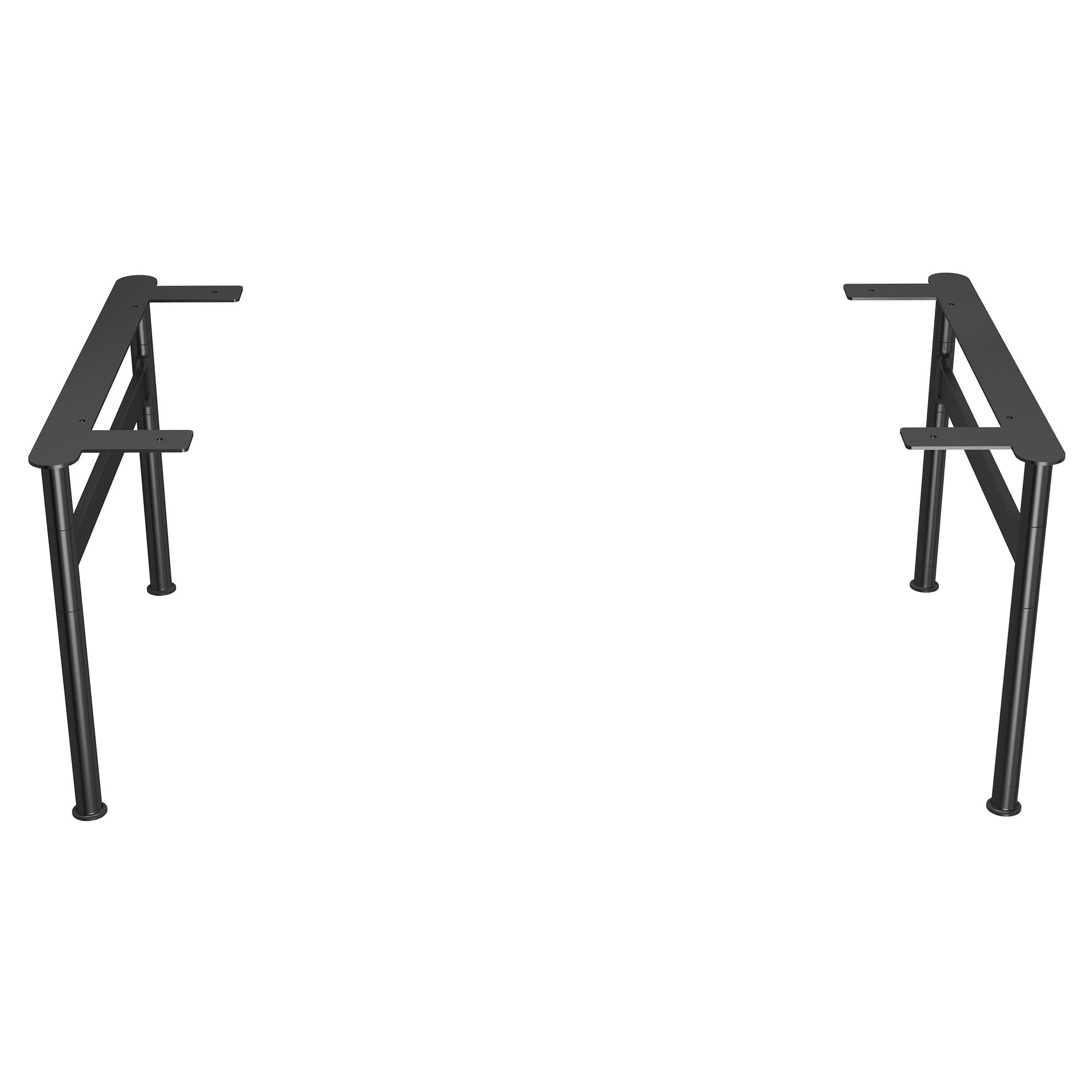 Matte Black Metal Vanity Leg Set for Studio S Vanities
