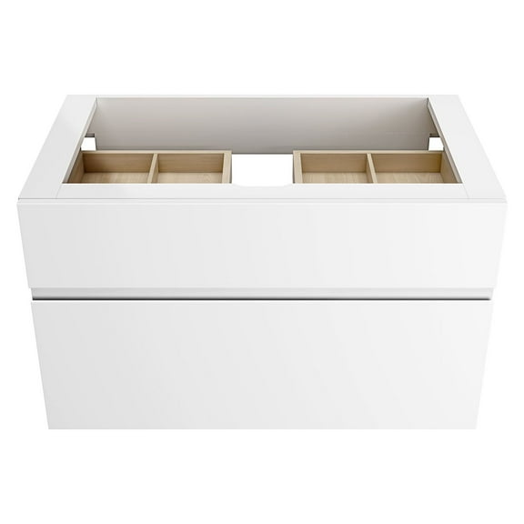 American Standard 8726.033 Studio S 33" Single Wall Mounted Wood Vanity Cabinet Only -