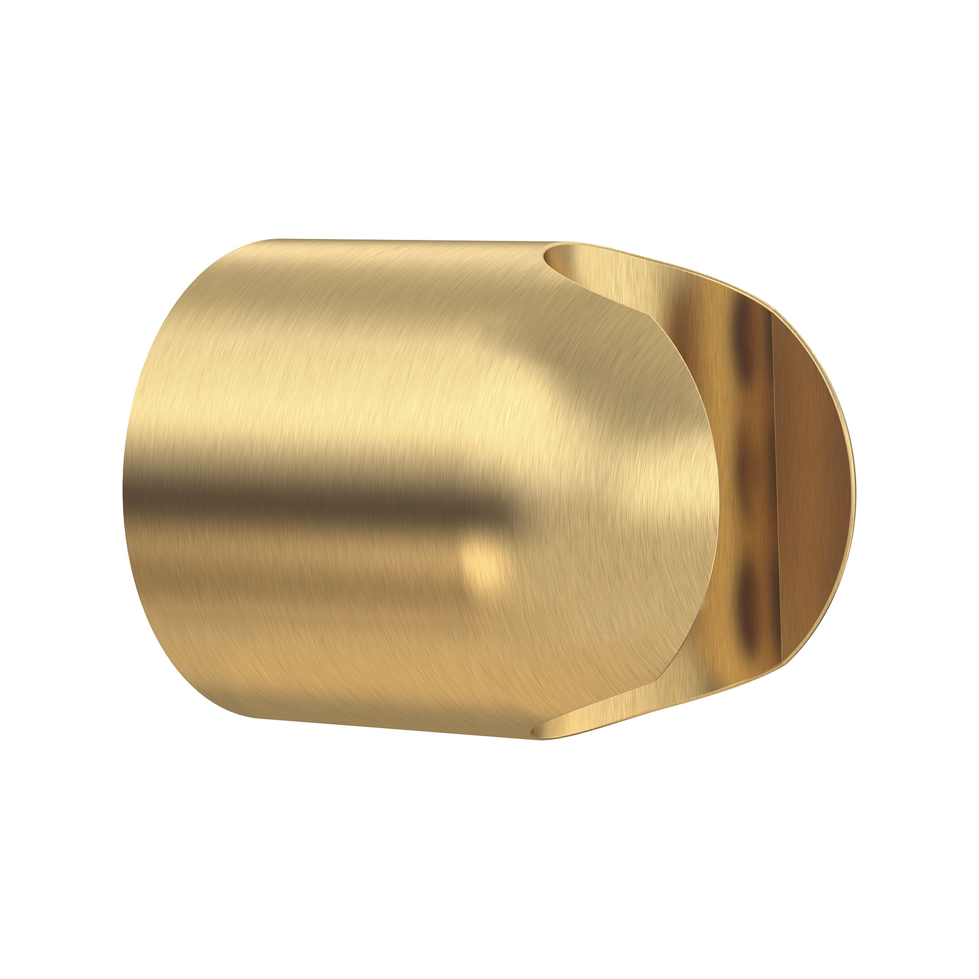 Gold Brushed Metal Wall Mounted Shower Bracket