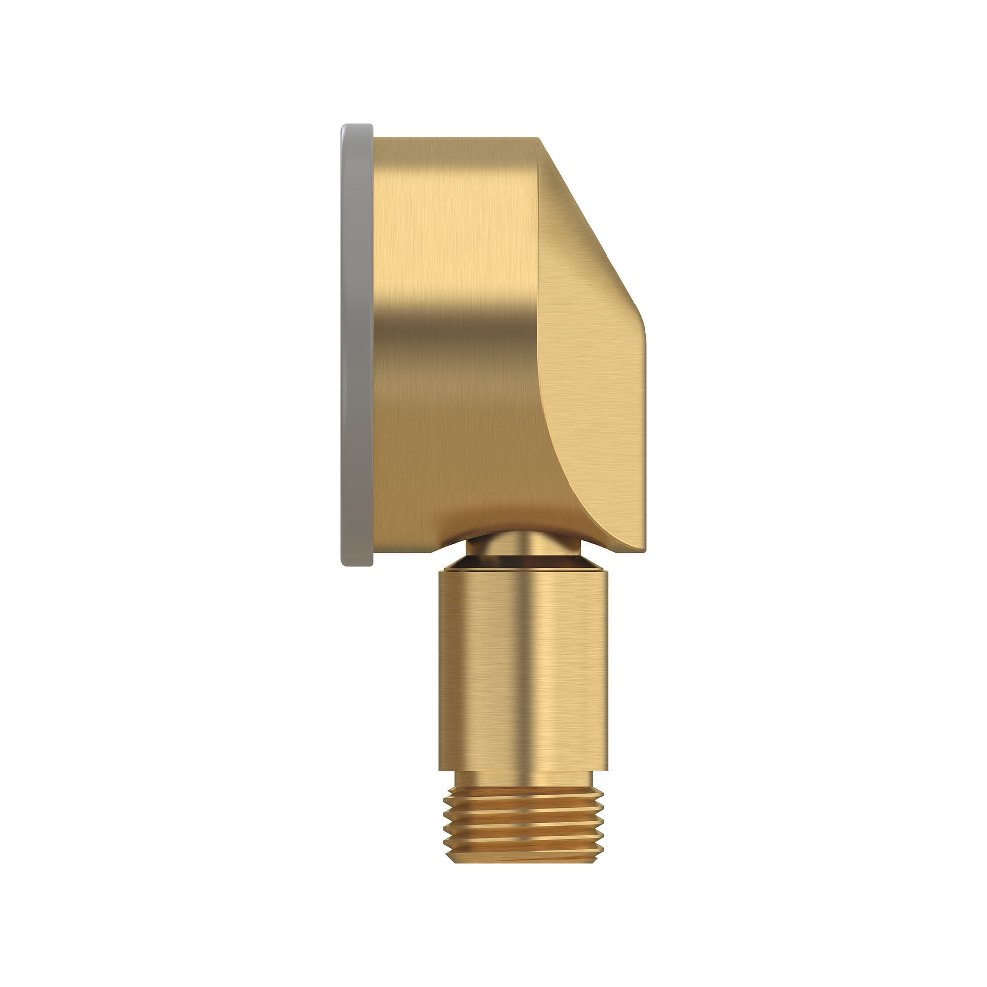 Brushed Gold Brass Wall Supply for Handheld Shower
