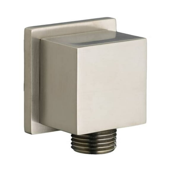 American Standard 8888.069 Square Wall Supply Elbow For Hand Showers - Nickel