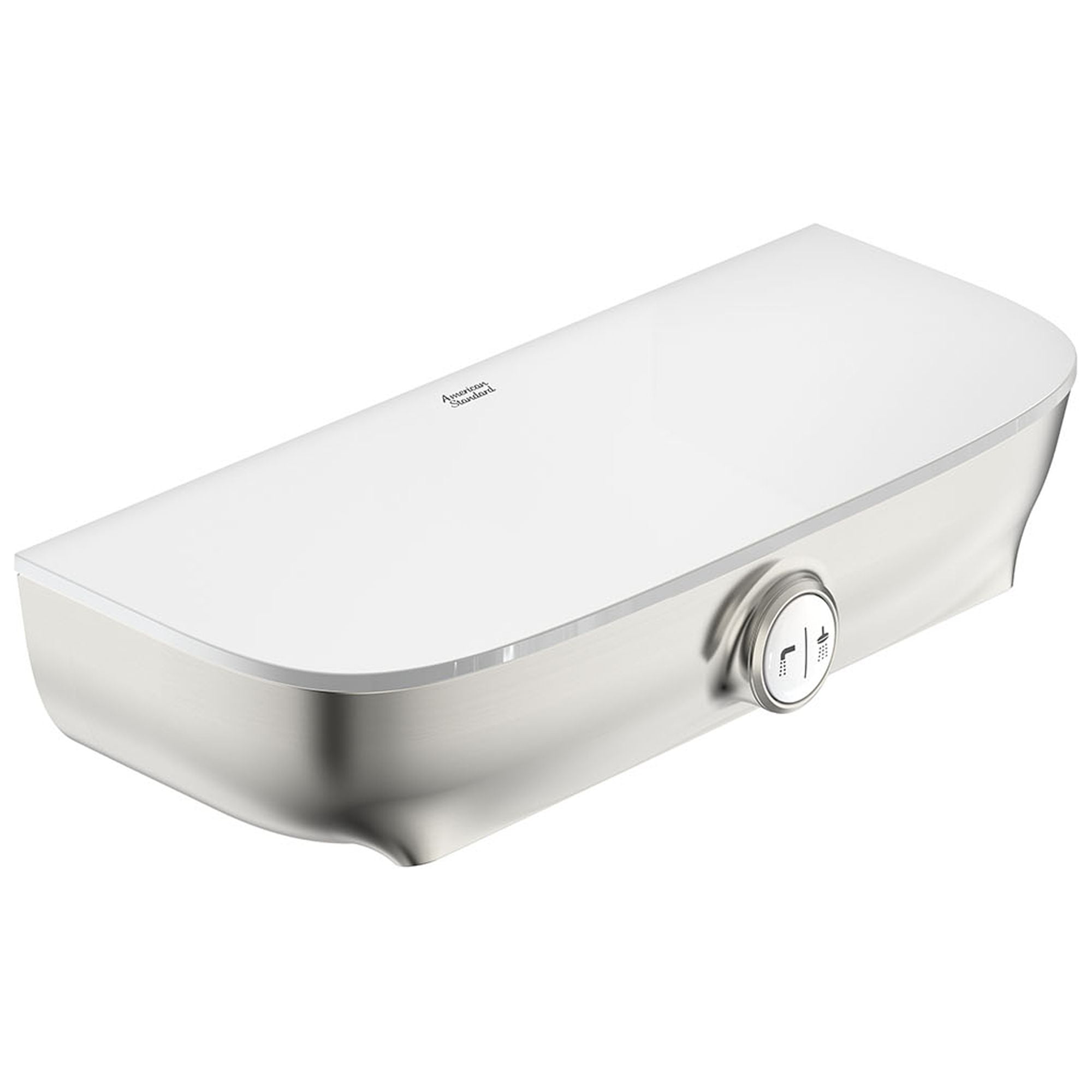 Brushed Nickel Wall Mounted Waterfall Tub Spout