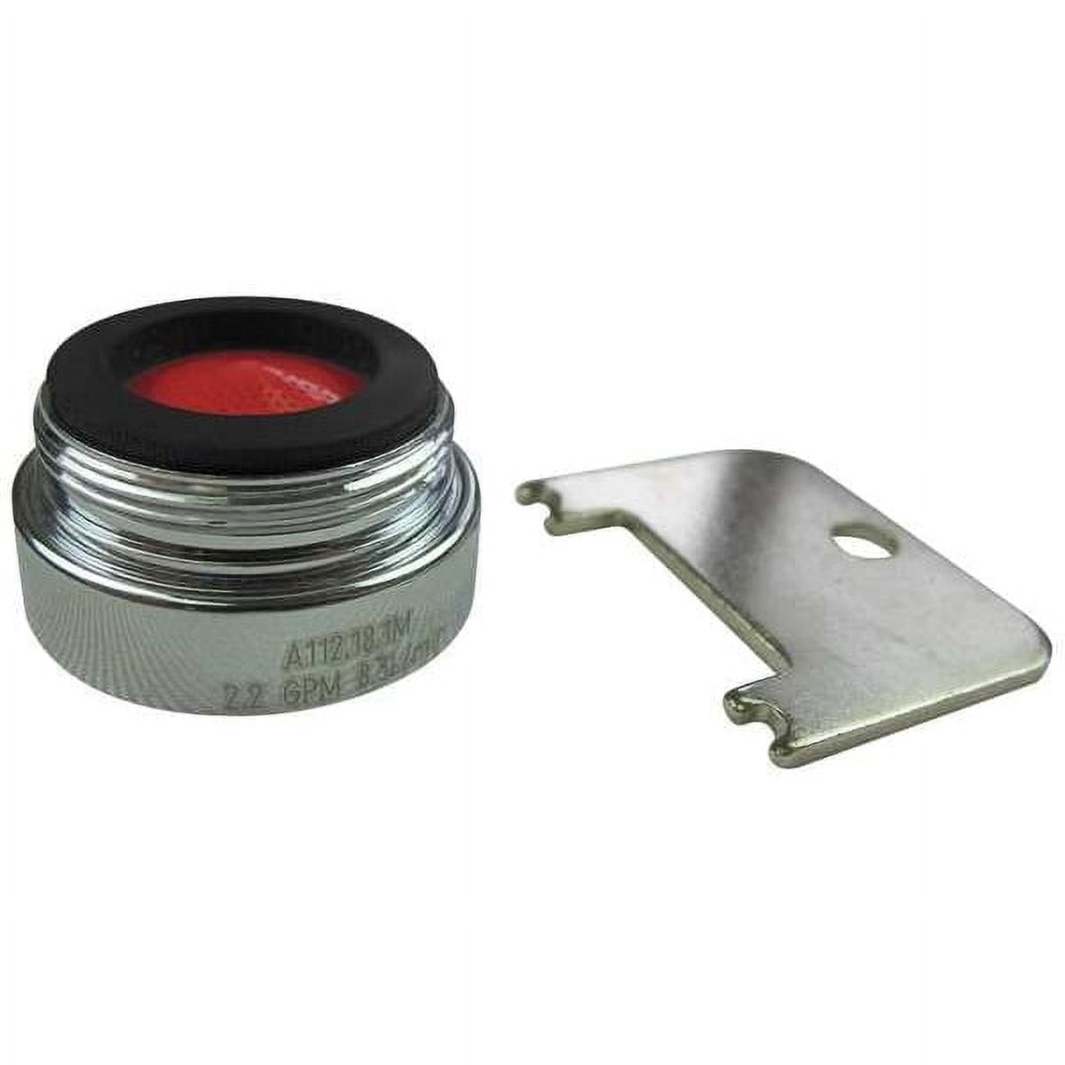Polished Chrome Brass Aerated Faucet Aerator with Key