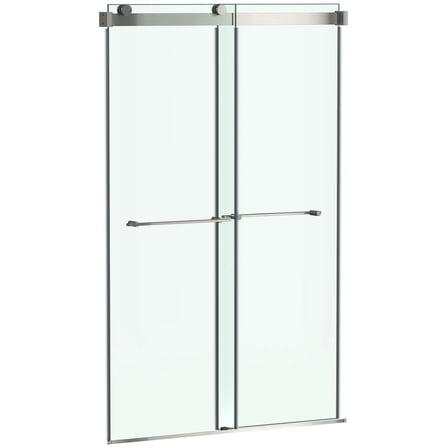 American Standard Am0085.5400 Aspirations 72" High X 45-1/4" Wide Bypass Frameless Shower