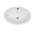 thumbnail image 1 of American Standard Aqualyn Self-Rimming Bathroom Sink in White, 1 of 2
