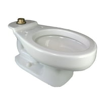 American Standard Baby Devoro FloWise 1.28/1.6 GPF Universal Flushometer Toilet in White