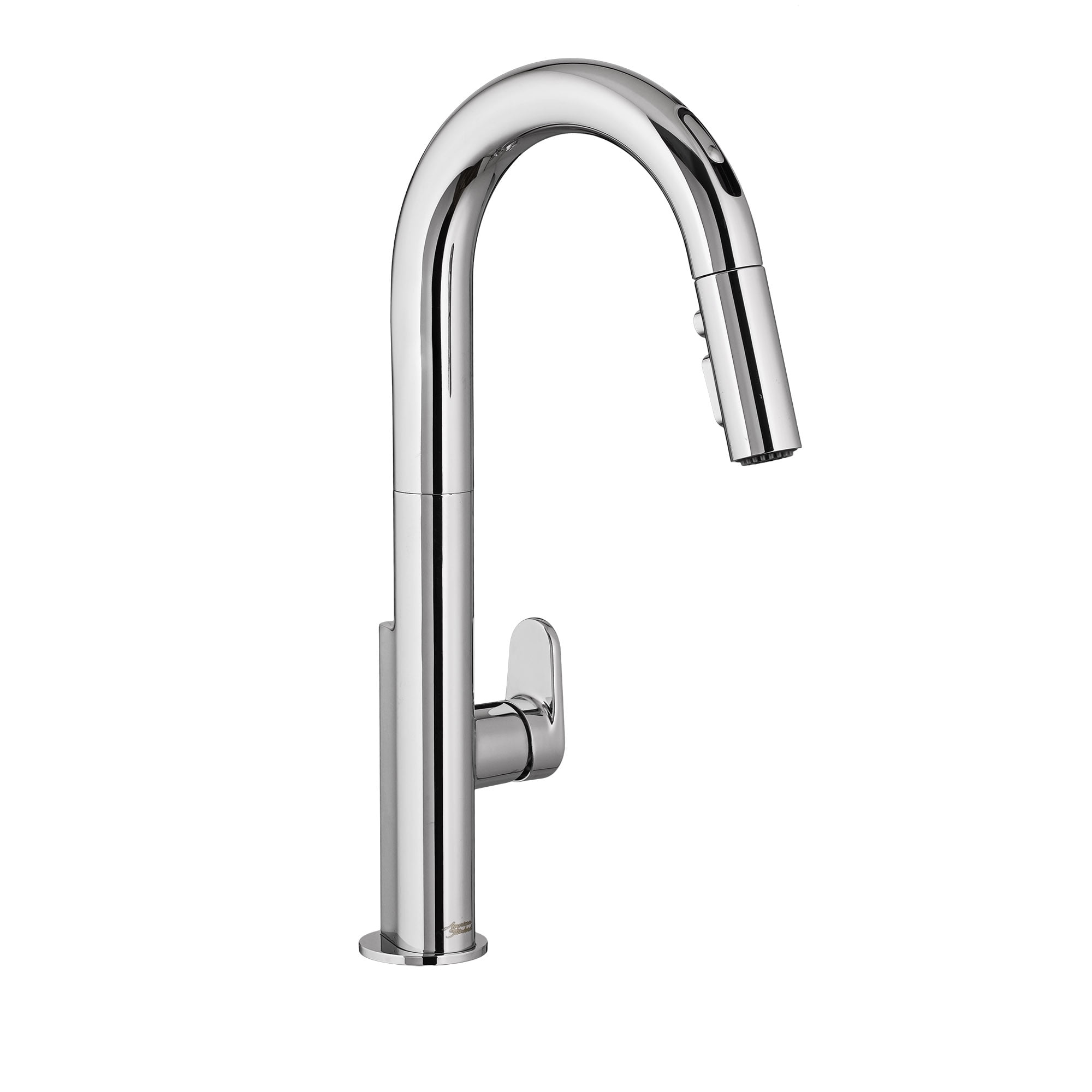 Polished Chrome Touchless Pull-Down Kitchen Faucet with Spray