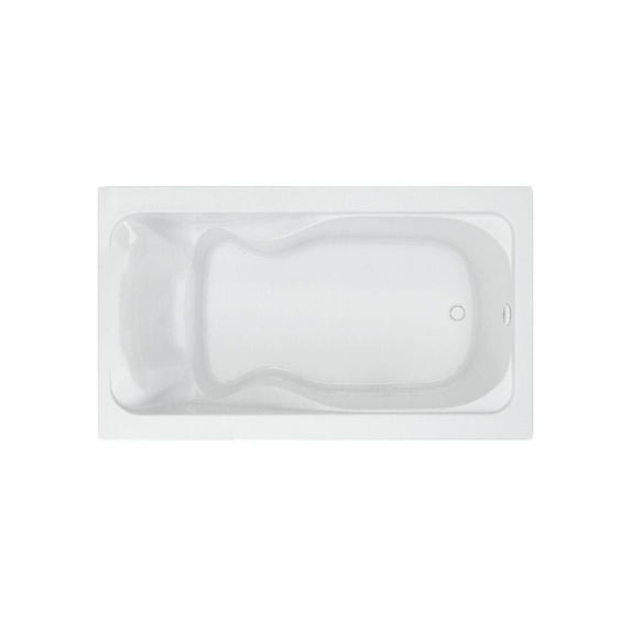 American Standard Cadet 72-in x 42-in Bathtub in White