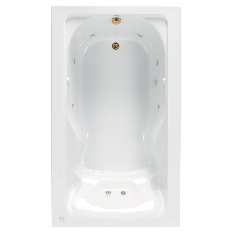 Cadet EverClean 72 in . x 42 in. Whirlpool Tub in White Cadet EverClean 72 in . x 42 in. Whirlpool Tub in White
