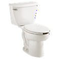 thumbnail image 1 of American Standard Cadet FloWise Elongated Pressure-Assisted Toilet 1.1 GPF in White, 1 of 9