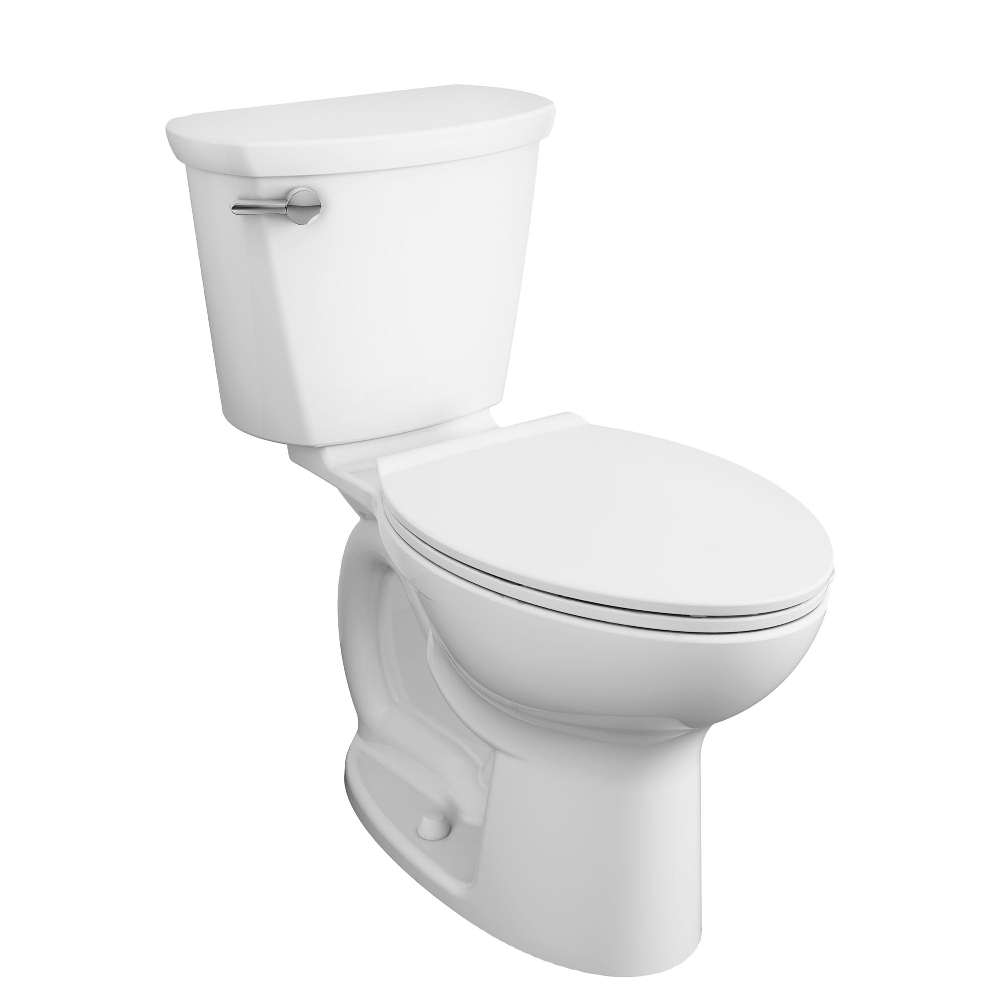 White Elongated Two-Piece High Efficiency Toilet