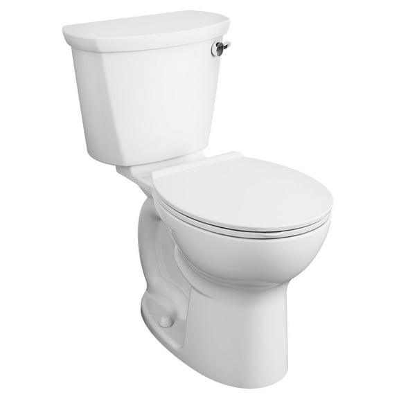 American Standard Cadet Pro 2-Piece 1.28 GPF Round Front Toilet with 12 in. Rough-In, in White
