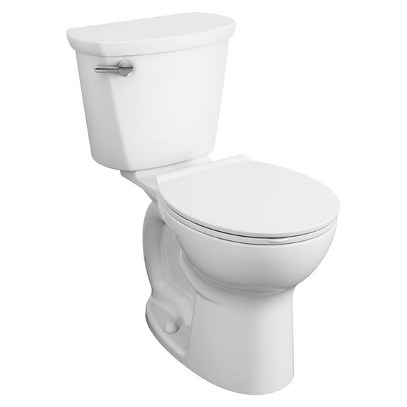 American Standard Cadet® Pro 2-Piece 1.6 GPF Porcelain Enamel Round Front Toilet, No Seat
