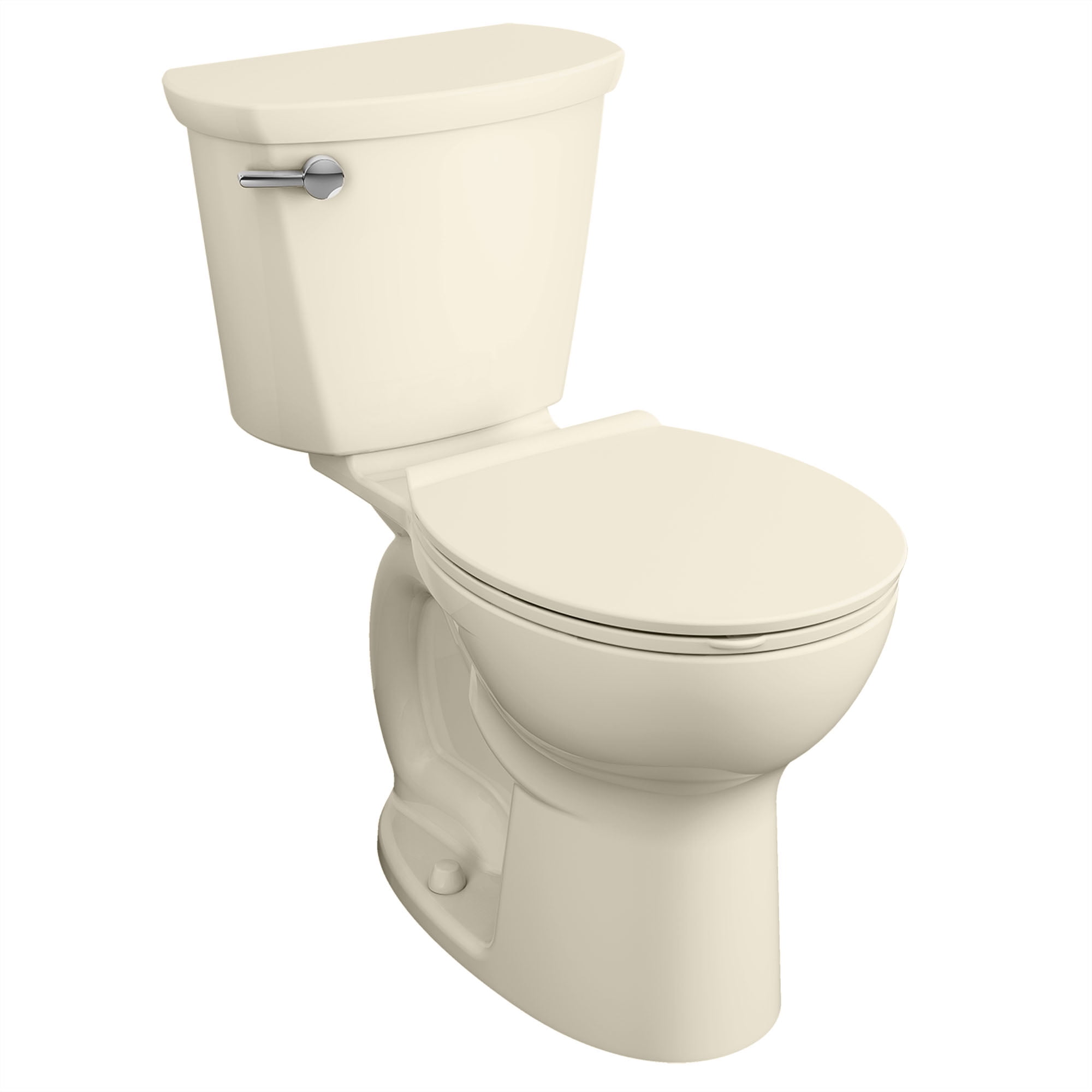 Bone Round Front High Efficiency Free Standing Toilet