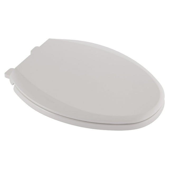 White American Standard Cardiff Bathroom SlowClose Elongated Toilet