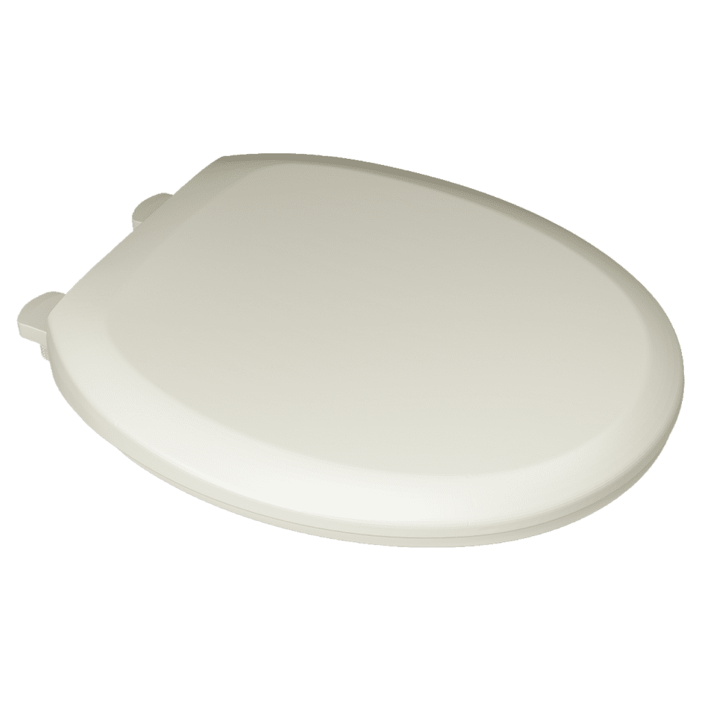Linen Slow-Close Round Toilet Seat with Easy Lift-Off