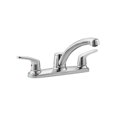 American Standard Colony Pro 2-Handle Standard Kitchen Faucet with Swivel Spout in Polished Chrome