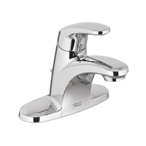 American Standard Colony Pro Centerset Single-Handle Bathroom Faucet with Metal Drain in Polished Chrome