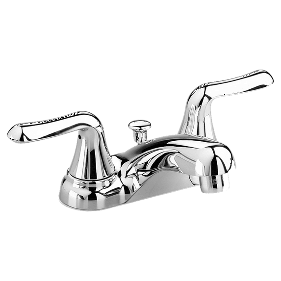 American Standard Colony Soft Two-Handle Centerset Bathroom Faucet with Pop-Up Drain 1.2 GPM in Polished Chrome