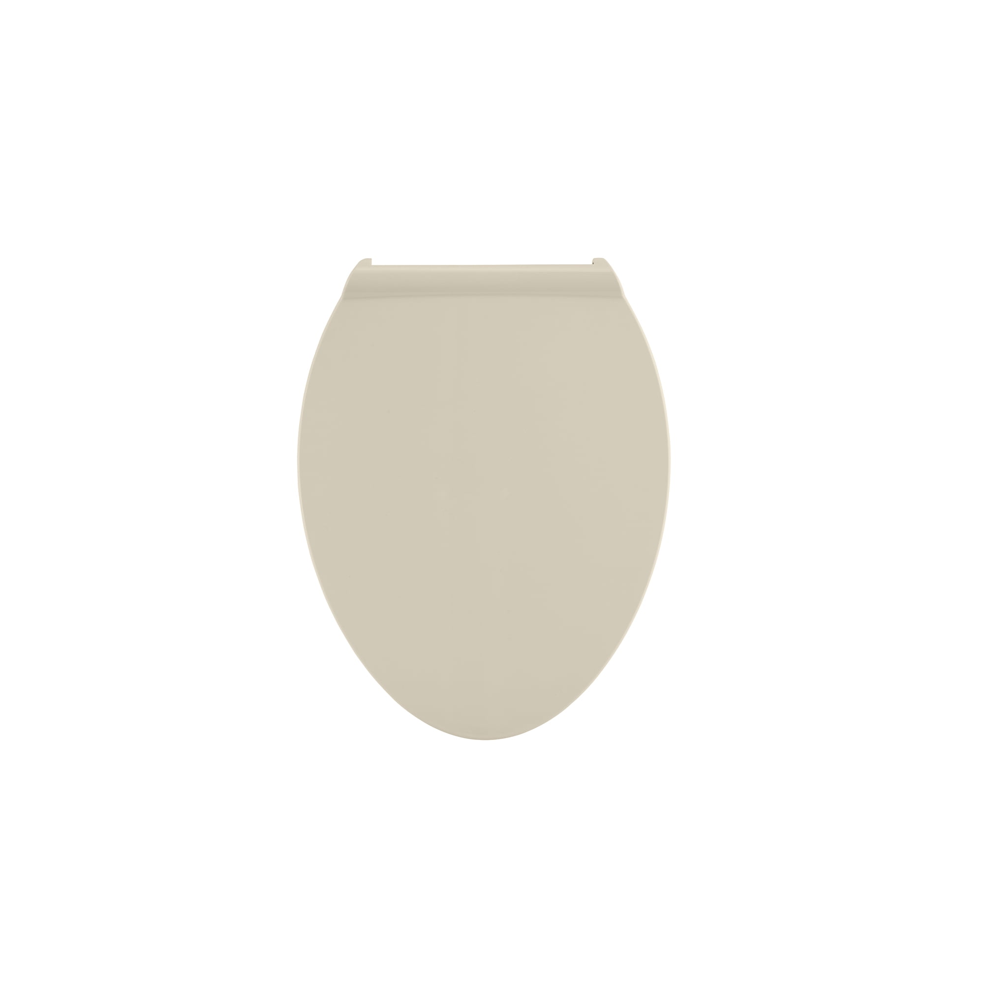 Bone Gloss Finish Elongated Toilet Seat with Lid