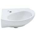 thumbnail image 1 of American Standard Cornice Corner Pedestal Sink Top with Single Hole in White, 1 of 2