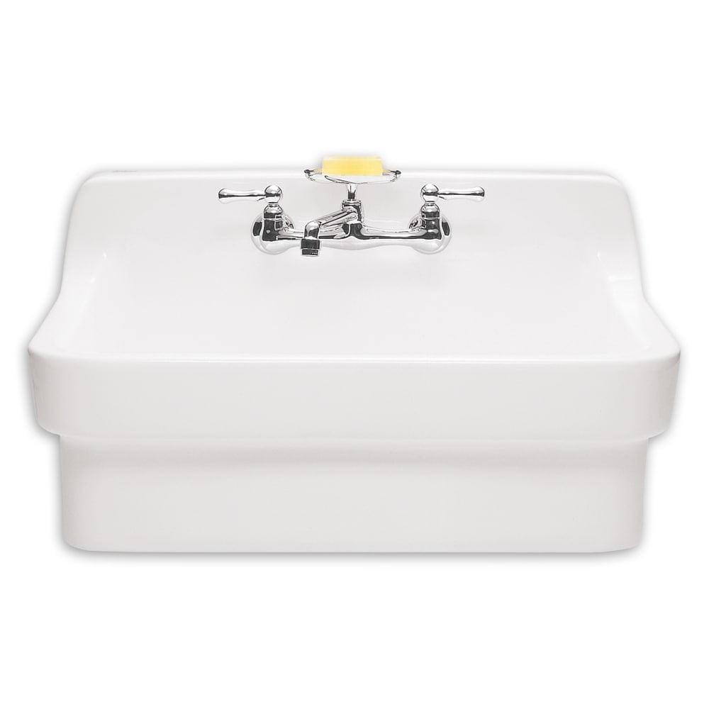 White 30'' Farmhouse Single Bowl Ceramic Kitchen Sink