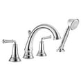 thumbnail image 1 of American Standard Delancey 2-Handle Deck-Mount Roman Tub Faucet with Hand Shower in Polished Chrome, 1 of 7