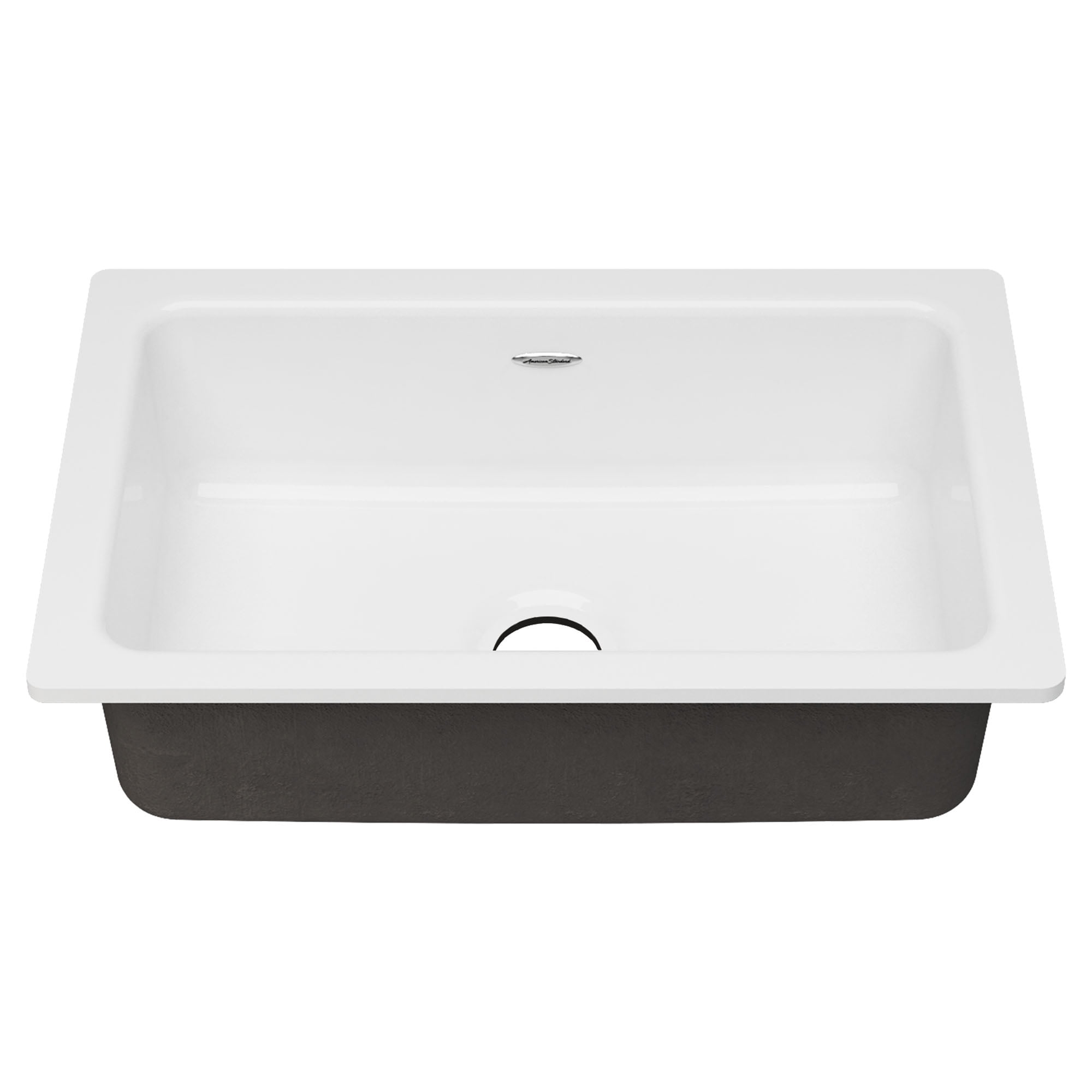 Delancey 30'' White Cast Iron Drop-In Farmhouse Sink