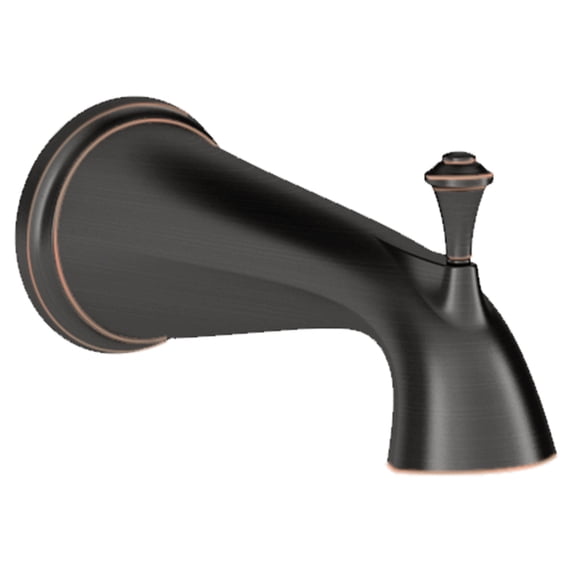 American Standard Delancey Metal Legacy Bronze 7-3/4 in Diverter Tub Spout Faucet
