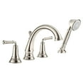 thumbnail image 1 of American Standard Delancey Roman Tub Filler Trim with Personal Shower in Polished Nickel, 1 of 6