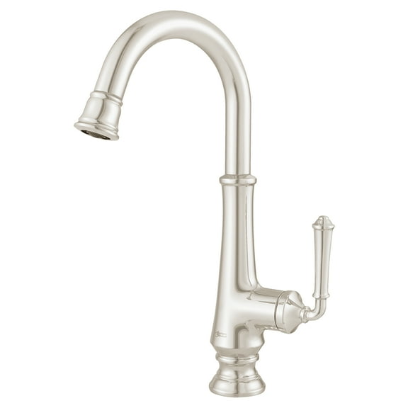American Standard Delancey Single Control Bar Sink Faucet 1.5 GPM in Polished Nickel
