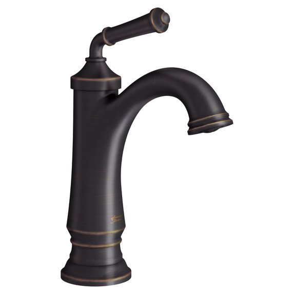 American Standard Delancey Single Control Bathroom Faucet with Brass Pop-up Drain in Legacy Bronze