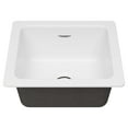 thumbnail image 1 of American Standard Delancey Undermount Cast Iron 18 in. Single Bowl Kitchen Sink in Brilliant White, 1 of 8