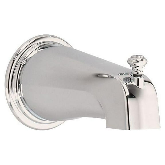American Standard Deluxe 4 in Diverter Tub Spout in Brushed Nickel