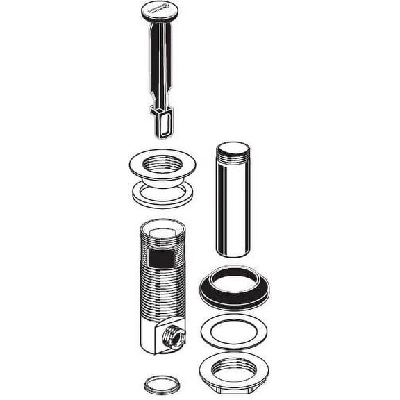 American Standard Drain Assembly,Brass M952425-0020A