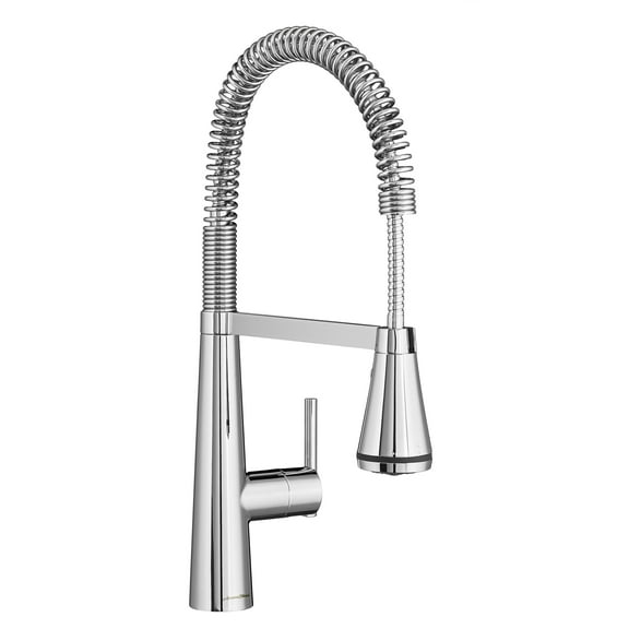 American Standard Edgewater Semi-Professional Pull Down Kitchen Faucet 1.5 GPM in Polished Chrome