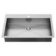 thumbnail image 1 of American Standard Edgewater Top or Undermount Stainless Steel 33 in. ADA Single Bowl Kitchen Sink, 1 of 4