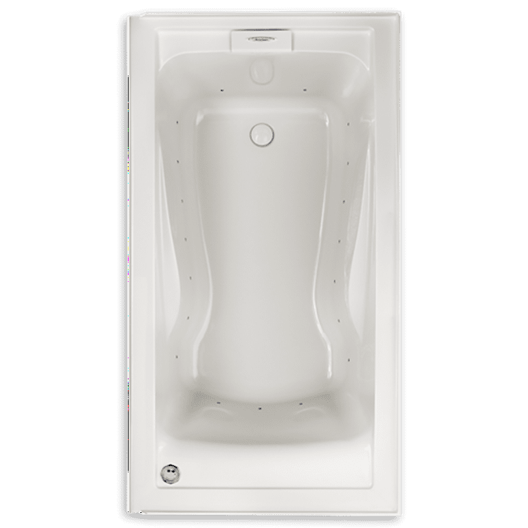Evolution 60 in. x 32 in. Acrylic Reversible Drain Bathtub in White Evolution 60 in. x 32 in. Acrylic Reversible Drain Bathtub in White