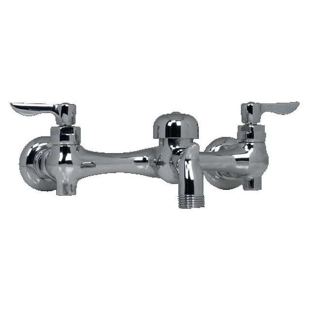 American Standard Exposed Yoke Wall-Mount Utility Faucet in Polished ...