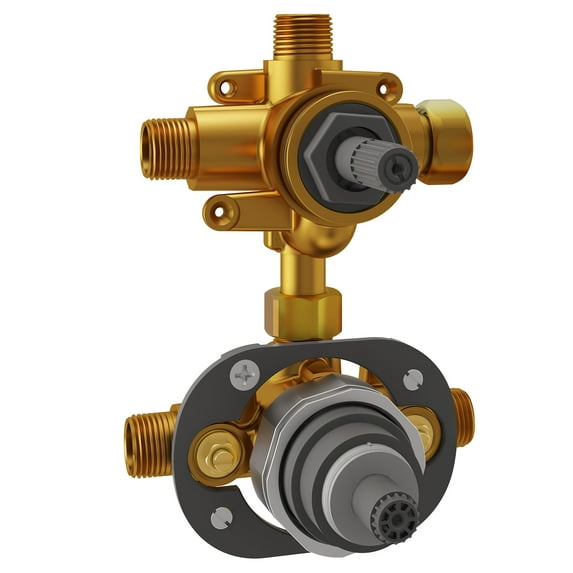 American Standard Flash 2-Way Integrated Shower Diverter Rough-In Valve with Pressure Balance Valve Cartridge